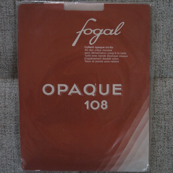 fogal Accessories - Fogal - Opaque, 108 Pantyhose, Visage (pink), S